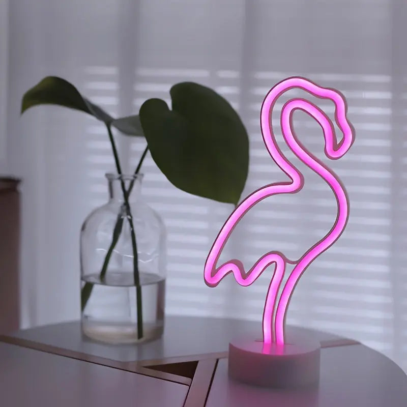 |Flamant Rose Néon| ONeon
