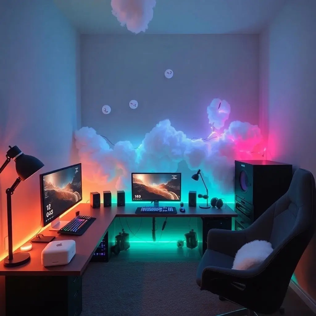 |Lampe Nuage LED avec Télécommande| ONeon