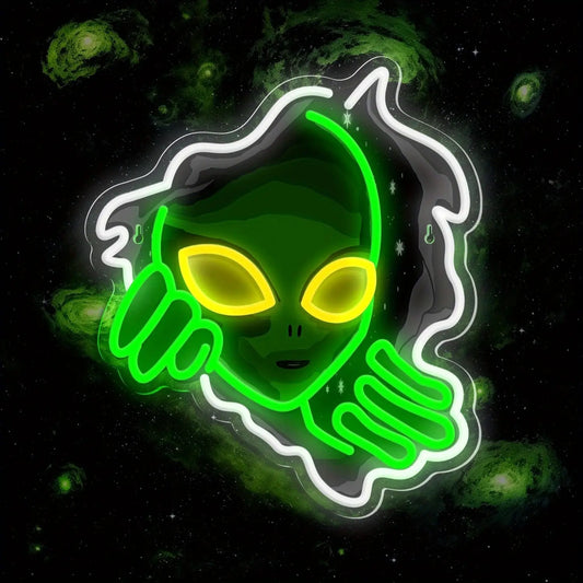 |Alien Vert et Blanc Néon| ONeon