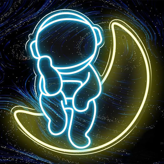 |Néon Astronaut on a Moon| ONeon