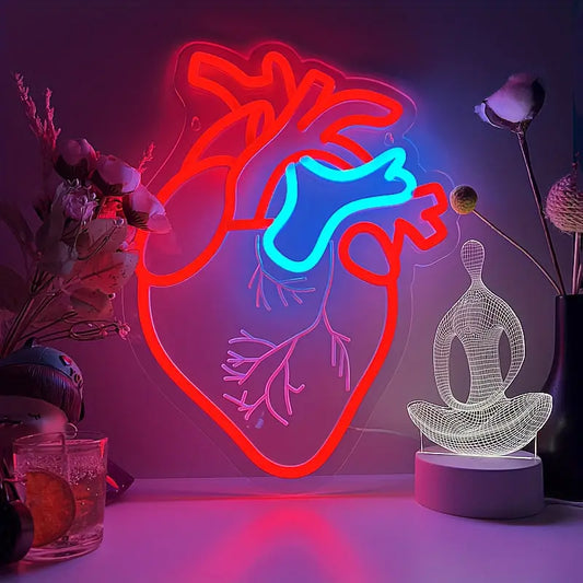 |Néon Coeur QLF| ONeon
