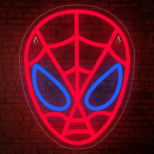 |Néon Tête Spiderman| ONeon